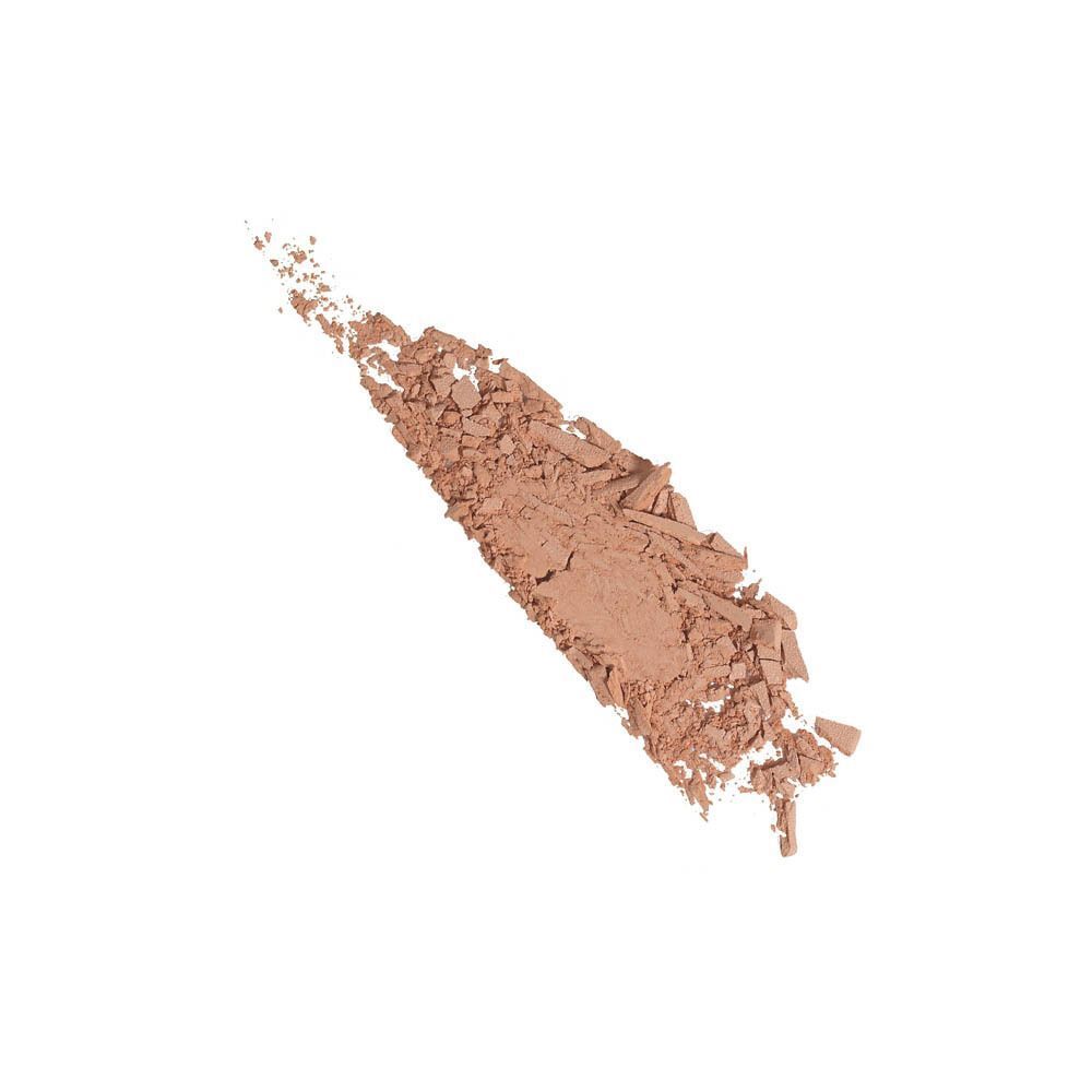 Une traînée de poudre Babor Beautifying cassée dans une teinte brun clair.
