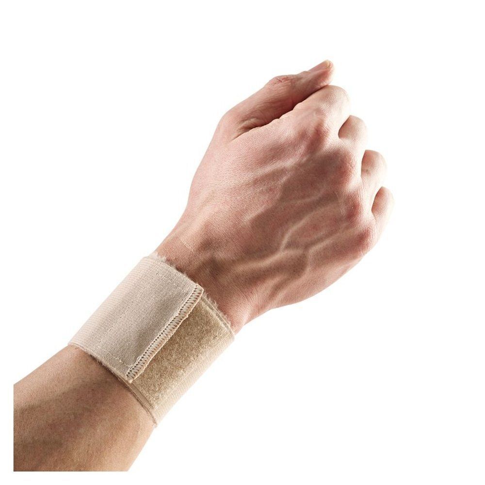 Bota polsband, elastisch klittenband, maat S, huidskleur, gedragen om een pols.