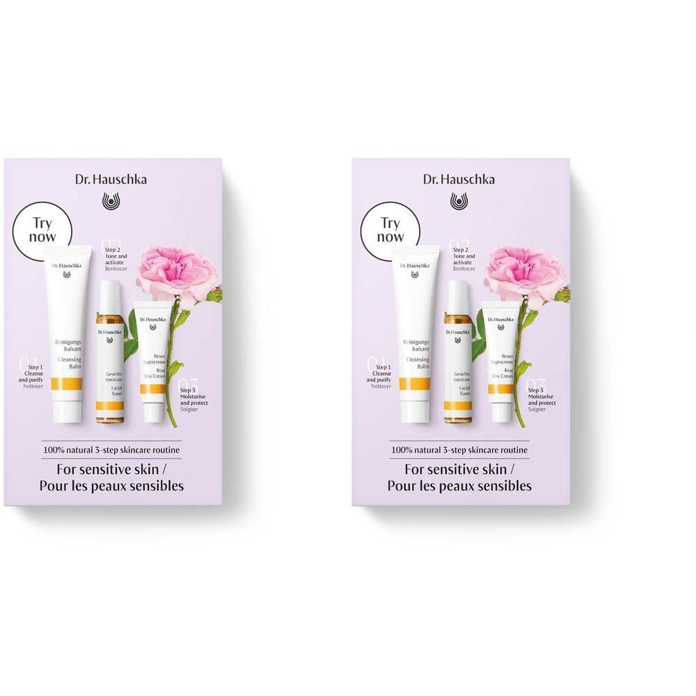 Dr. Hauschka Must-Have Kit Rose – Starterkit voor droge, gevoelige huid