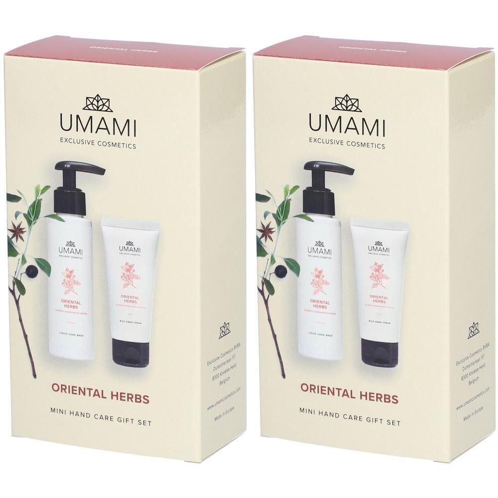 UMAMI Oriental Herbs Coffret Mini Soin des Mains