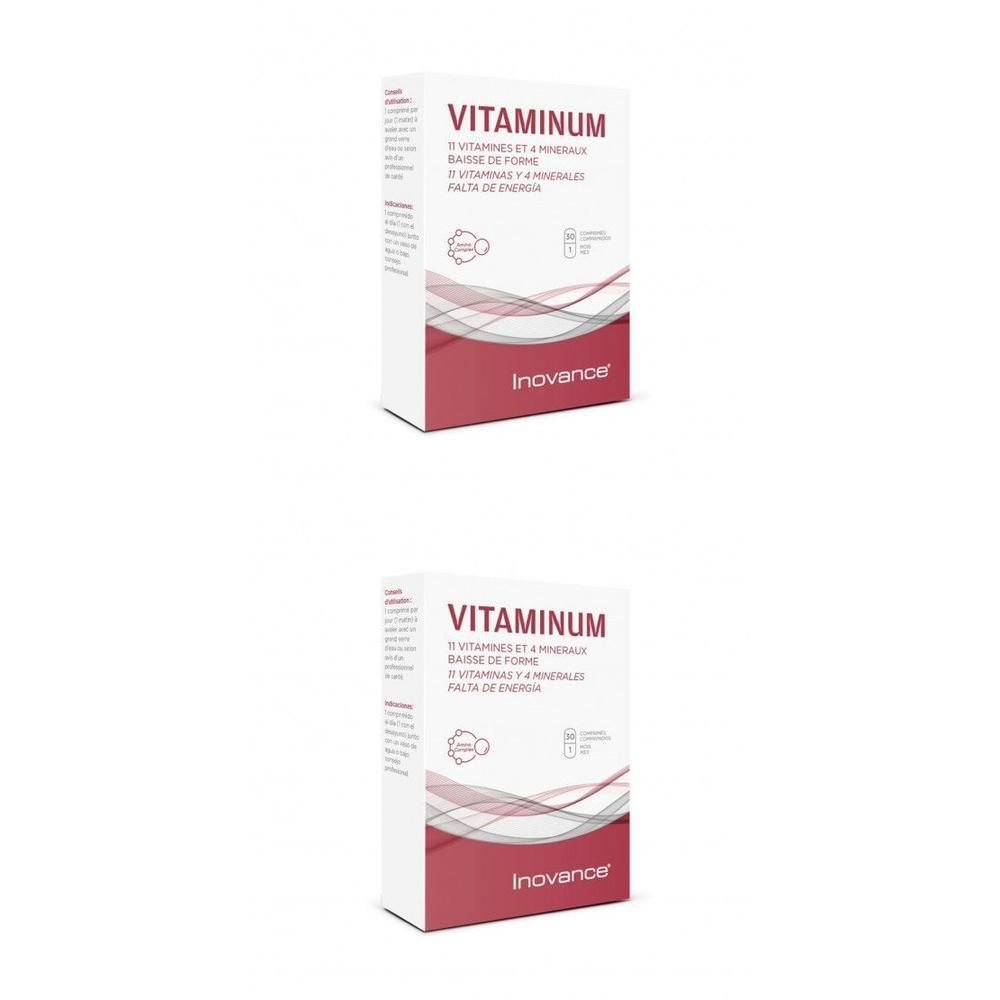 Boîte Inovance Vitaminum avec vitamines et minéraux.