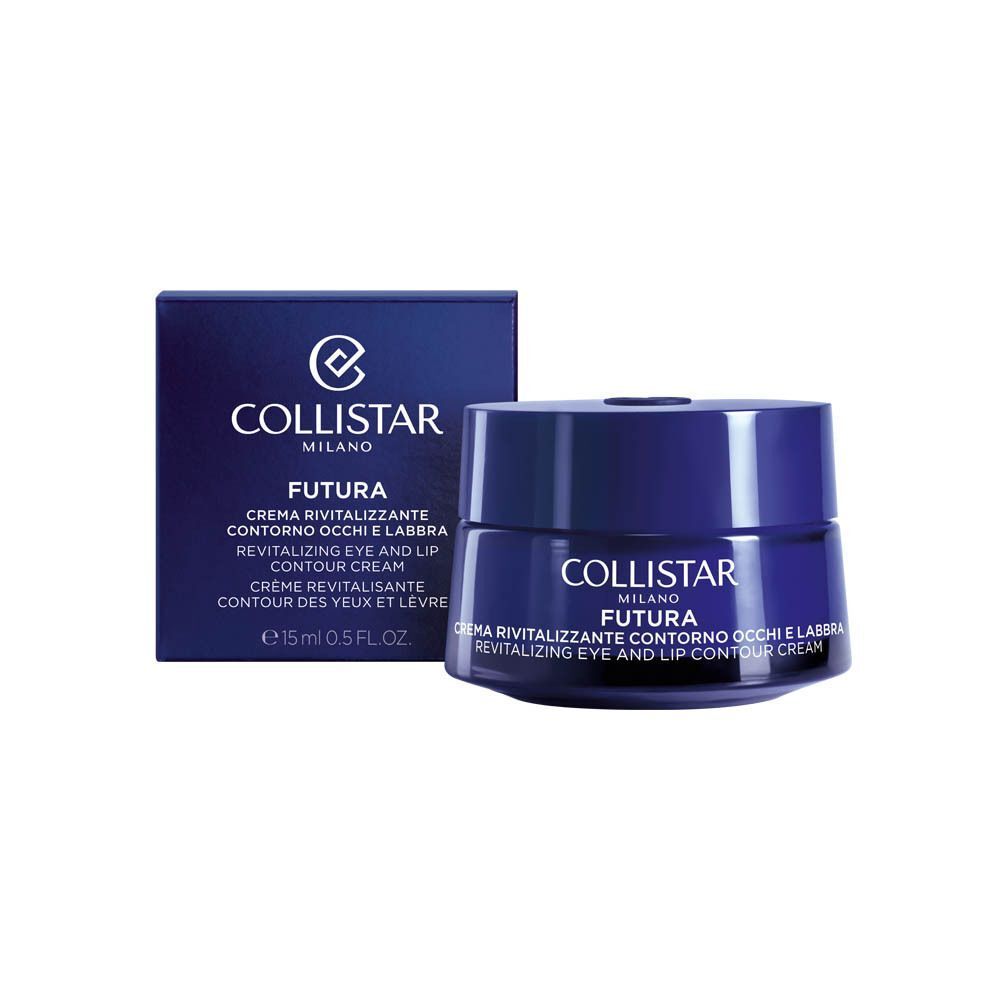 Collistar Futura Revitalizing Eye and Lip Contour Cream potje en doosje.