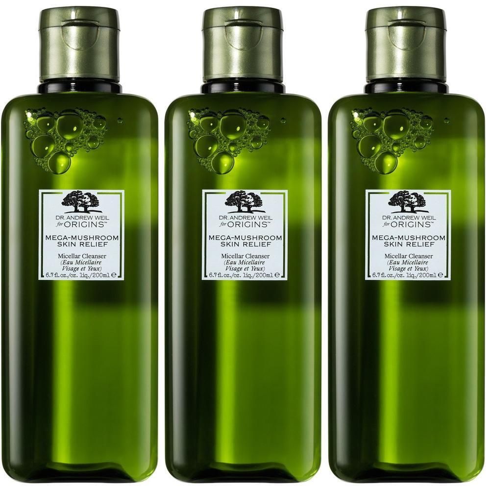 Dr. Andrew Weil for Origins™ Mega-Mushroom Skin Relief Eau Micellaire Visage & Yeux