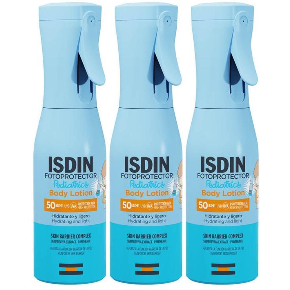 ISDIN Fotoprotector Pediatrics Body Lotion, SPF 50, hydraterend en licht.