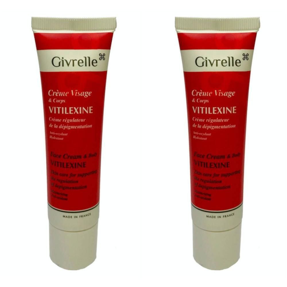 Givrelle Crème Blanchiment Corps et Visage au Vitilexine