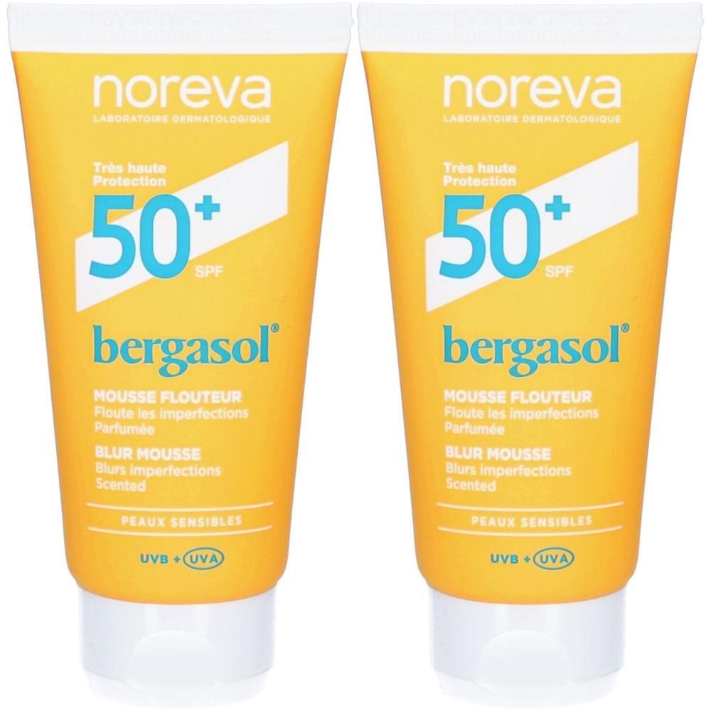 Noreva Bergasol Mousse SPF50+ Flacon