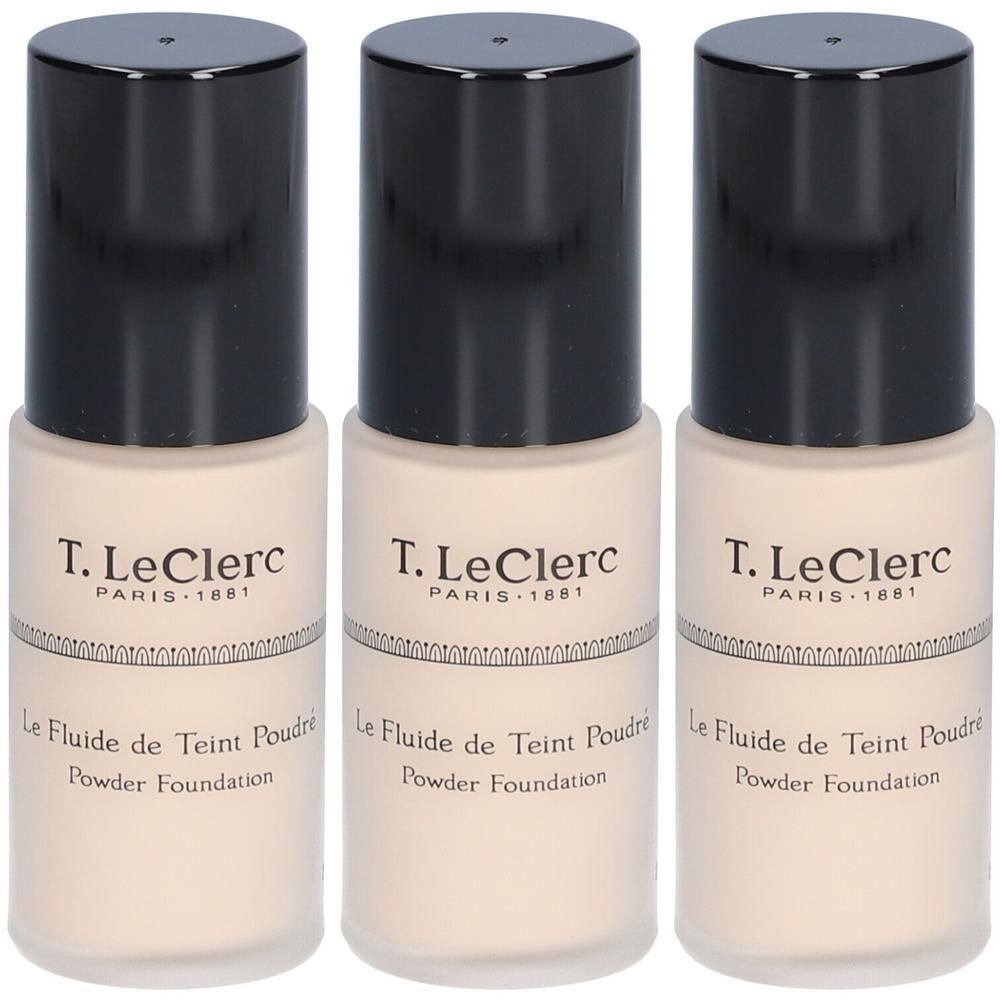 T.Leclerc Poeder Foundation Fluid 00 Beige Licht Mat