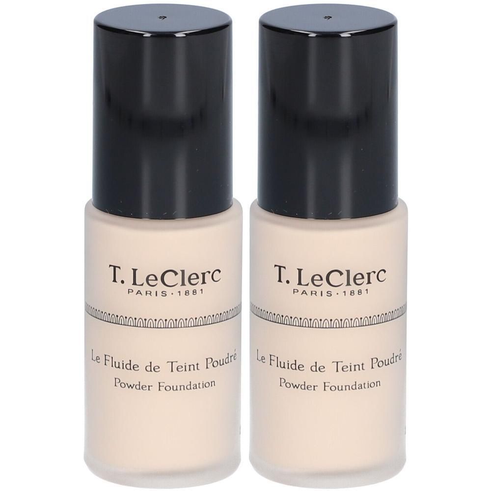 T.Leclerc Poeder Foundation Fluid 00 Beige Licht Mat