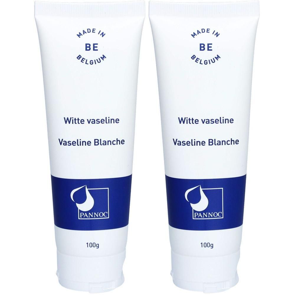 Deux tubes de vaseline blanche, 100g.