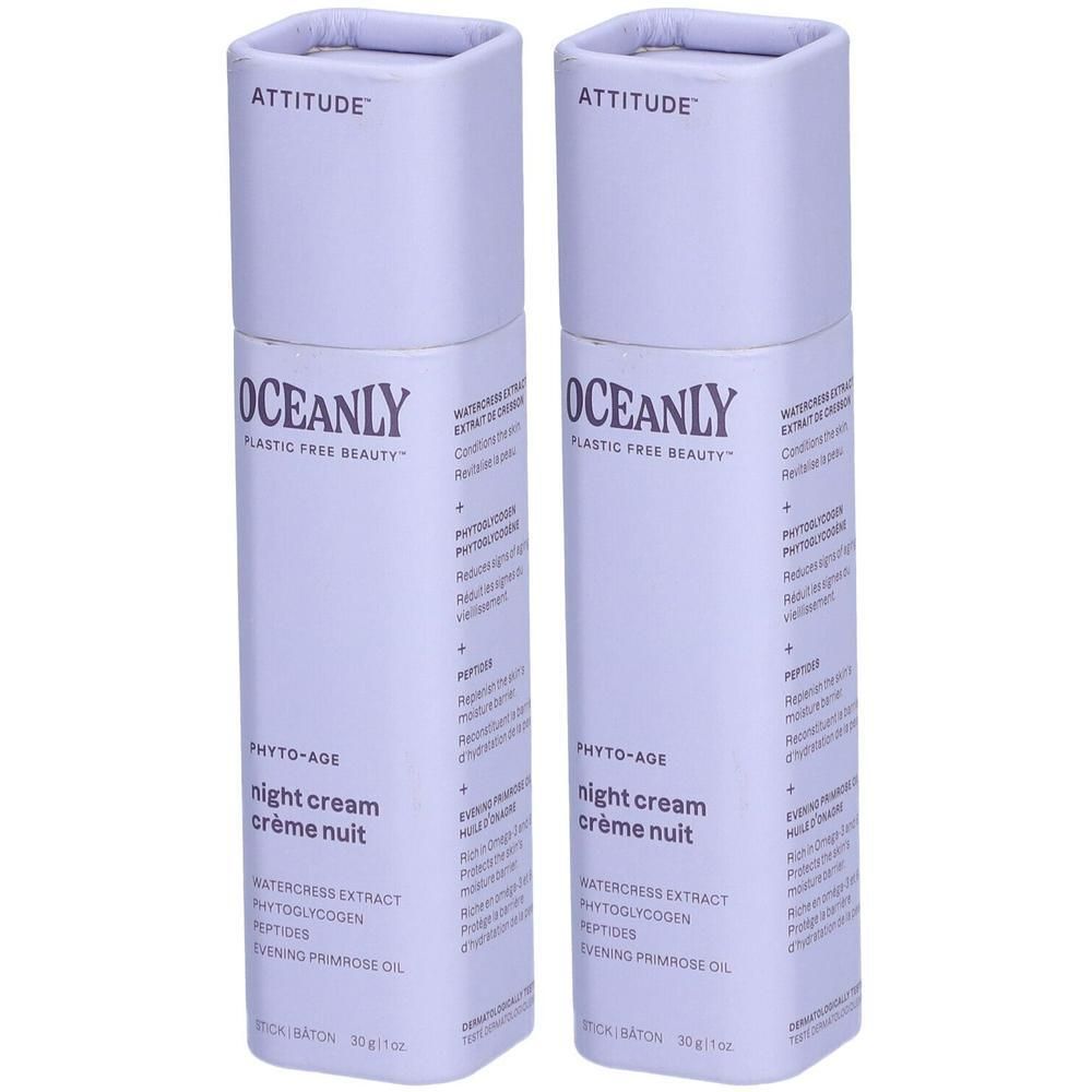 Attitude™ Oceanly™ Phyto-Age crème de nuit