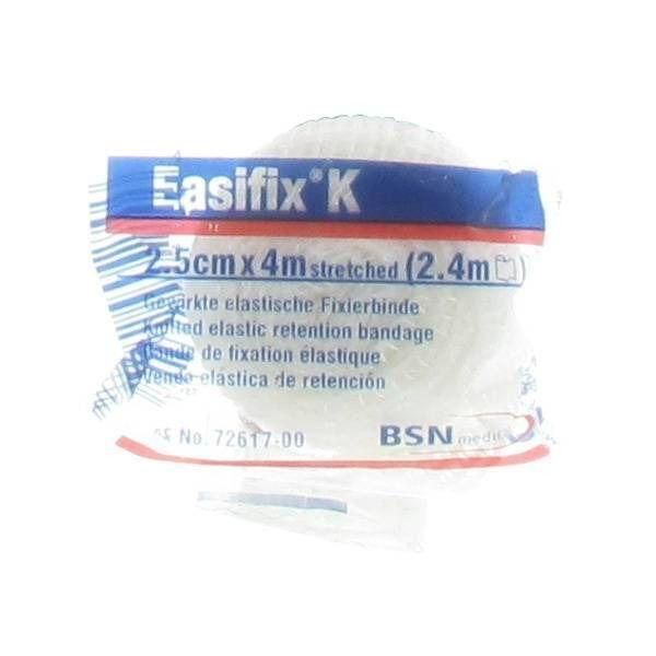 Elastische fixatiewindsel, 2.5cm x 4m, wit. BSN medical.