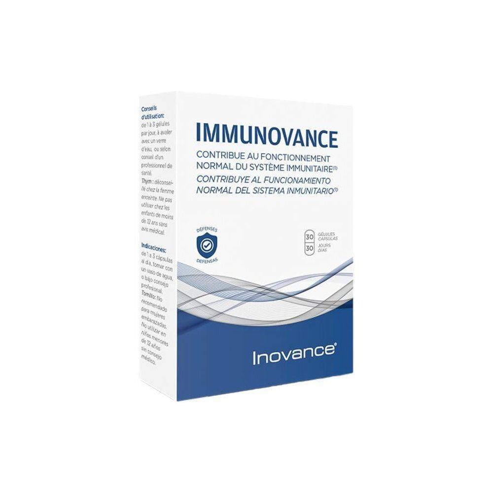Boîte d'Immunovance, 30 gélules pour le soutien du système immunitaire.
