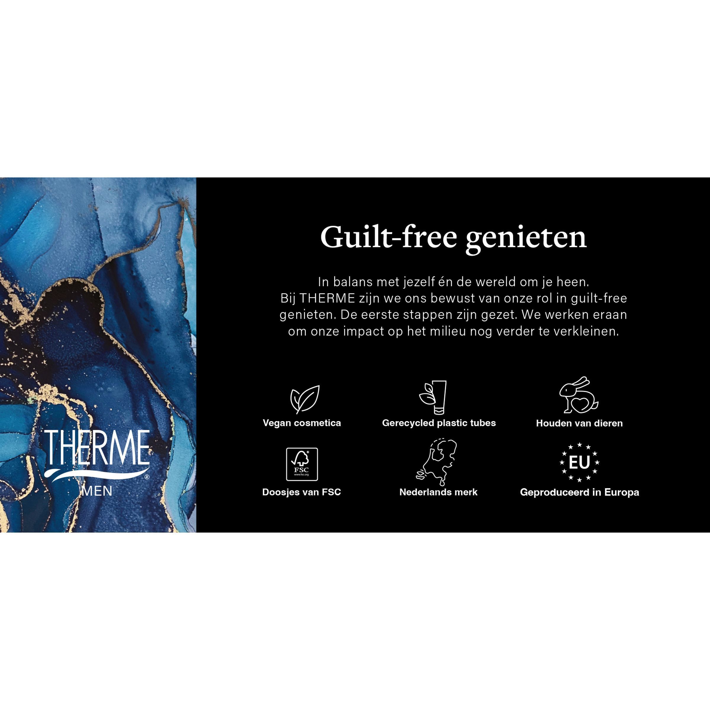 Informatie over de duurzaamheidskenmerken van de Therme Nordic Wellness producten.
