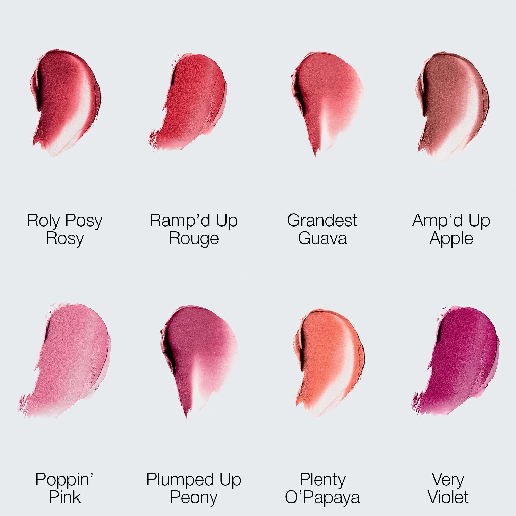 Gros plan de trois Chubby Sticks CLINIQUE de couleurs différentes.
