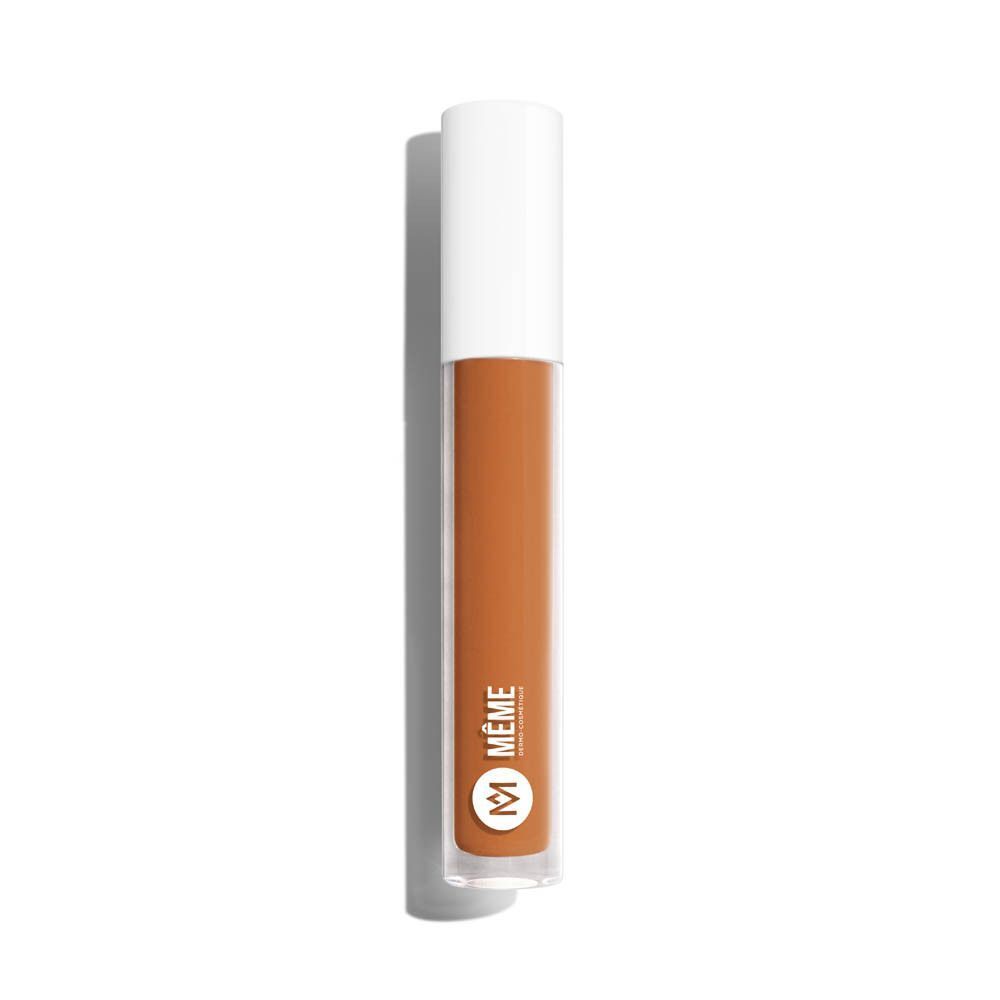 Een vloeibare concealer met witte dop en applicator.