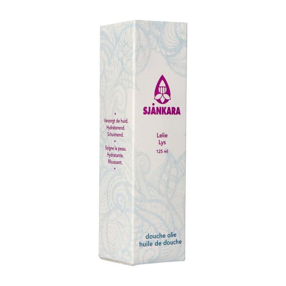 Emballage de l'huile de douche Sjankara Lys, 125 ml.