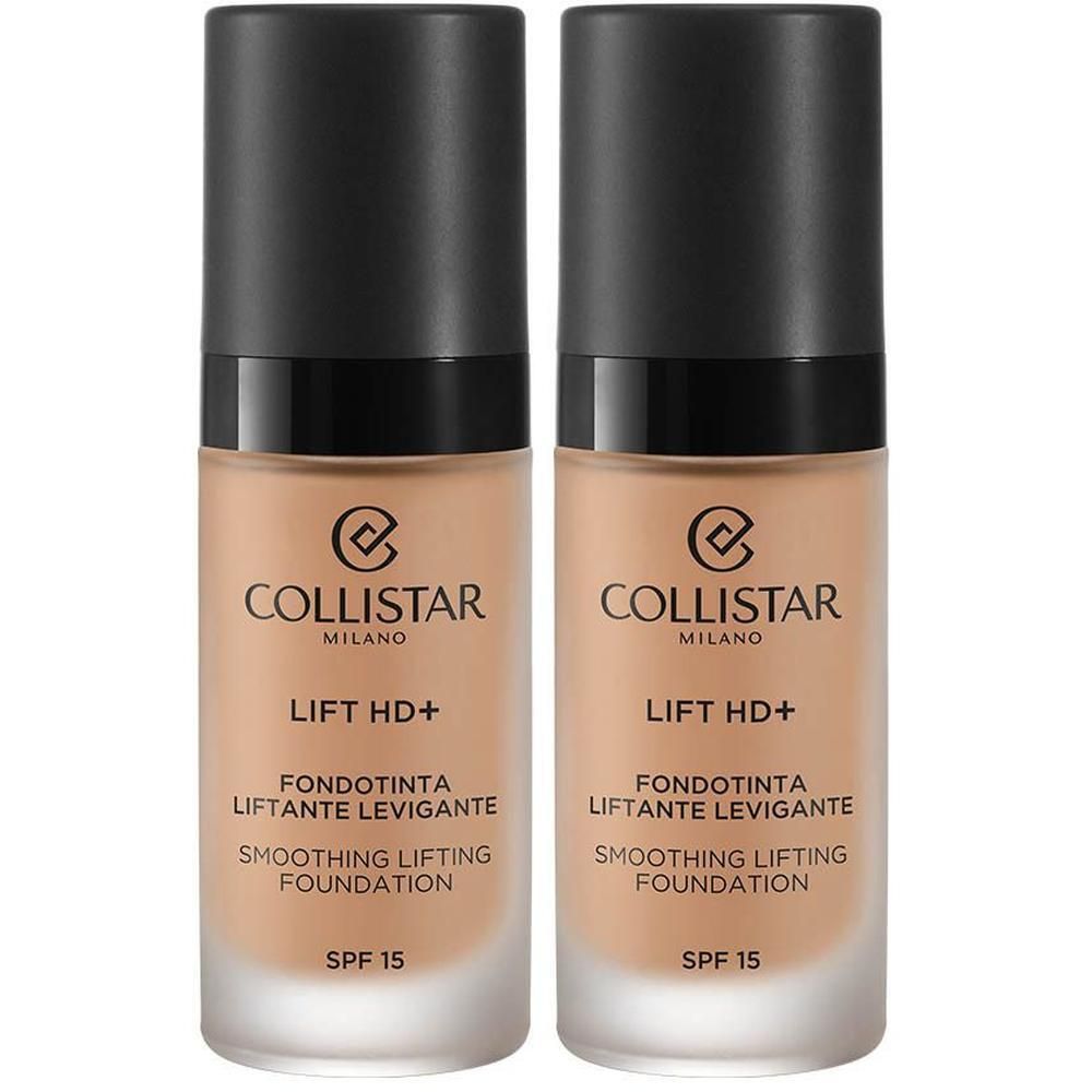 Twee flacons Collistar Lift HD+ Foundation met SPF 15.