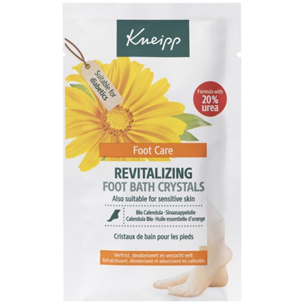 Kneipp Cristaux de bain revitalisants pour les pieds à la calendula et 20% d'urée. Convient aux diabétiques et peaux sensibles.