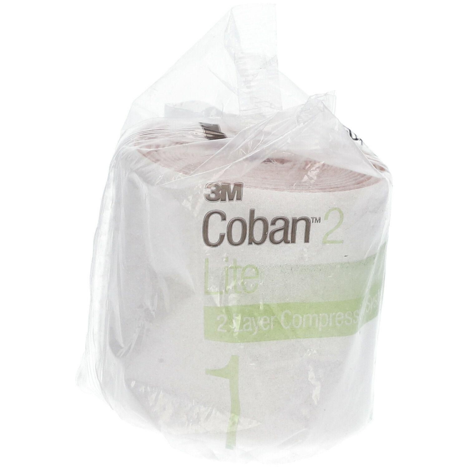 3M Coban 2 Lite Compression 2 couches, emballé.