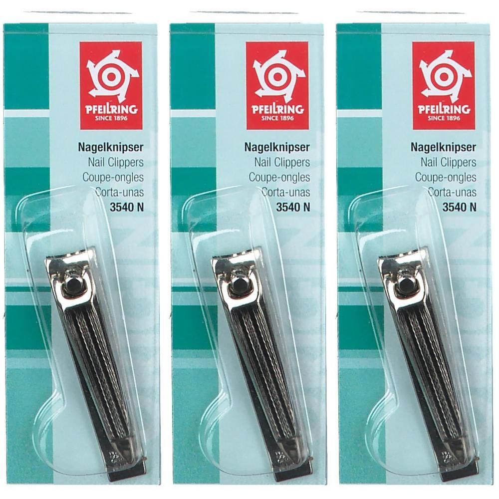 Coupe-ongles Pfeilring, modèle 3540 N, en emballage blister.