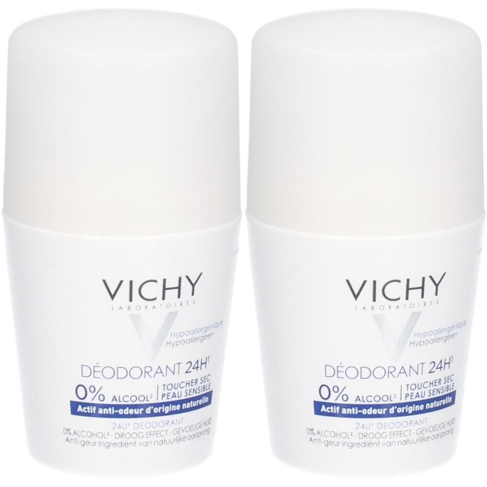 Vichy Déodorant Dry Touch peau sensible et réactive 24h roll-on