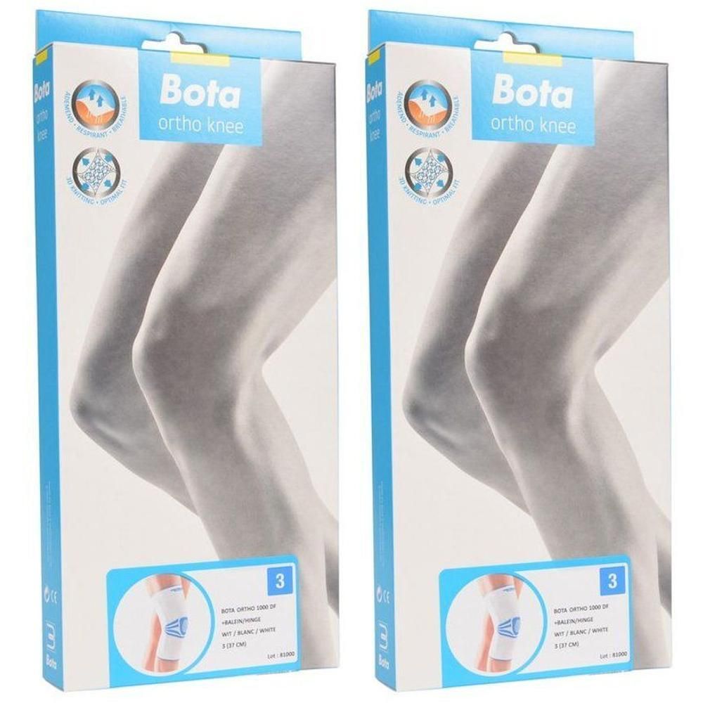 Verpakking voor Bota Ortho kniebrace, wit, maat 3.