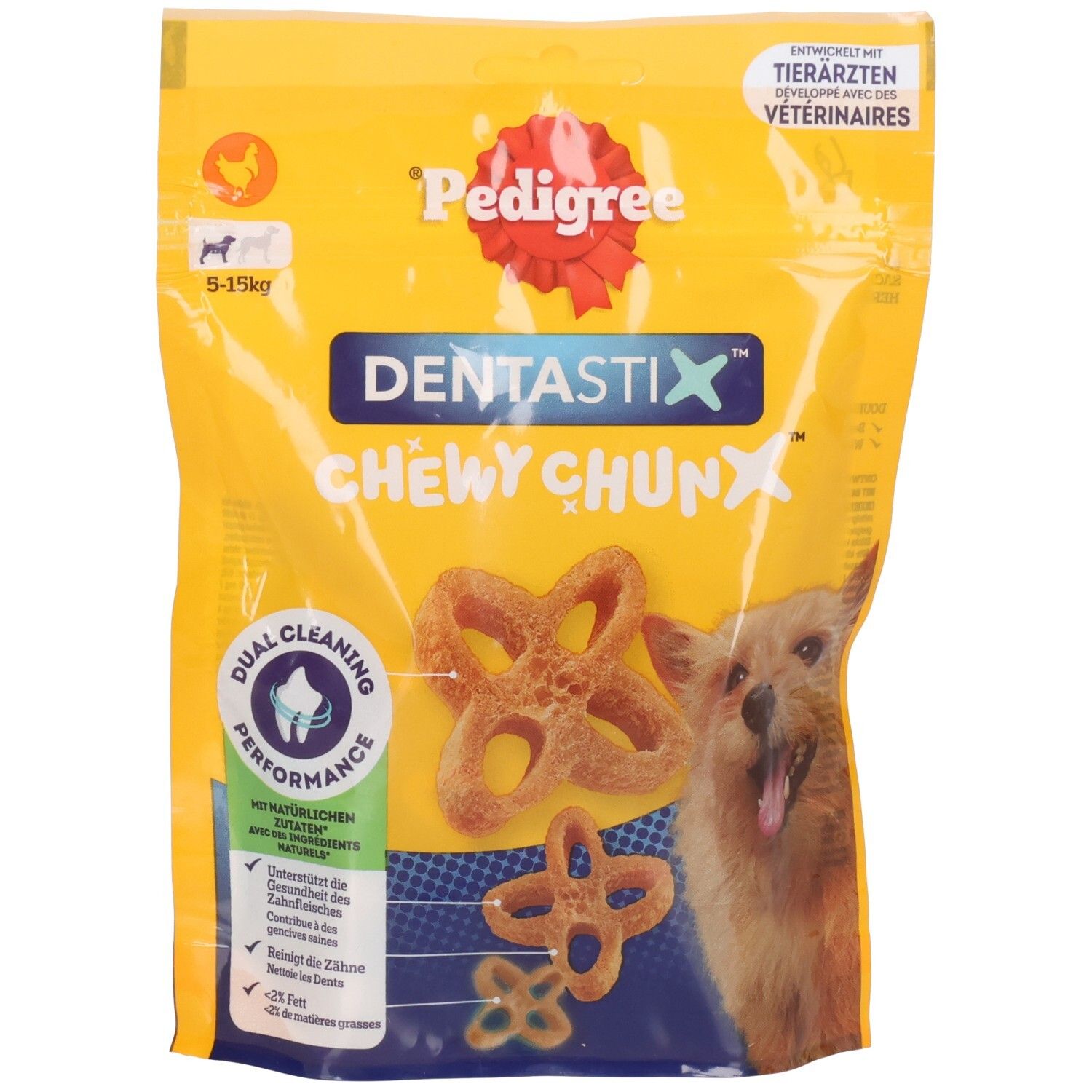 Pedigree Denta Chew Chunks Mini Kip Hondensnack