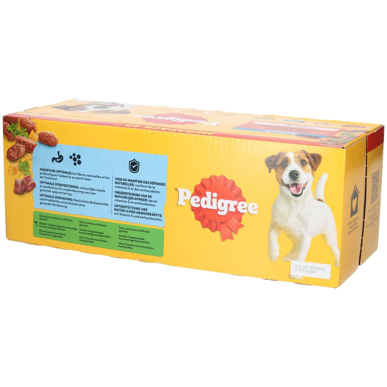Boîte de friandises Pedigree Dentastix pour chiens, 18x 7 pièces, 4860g.