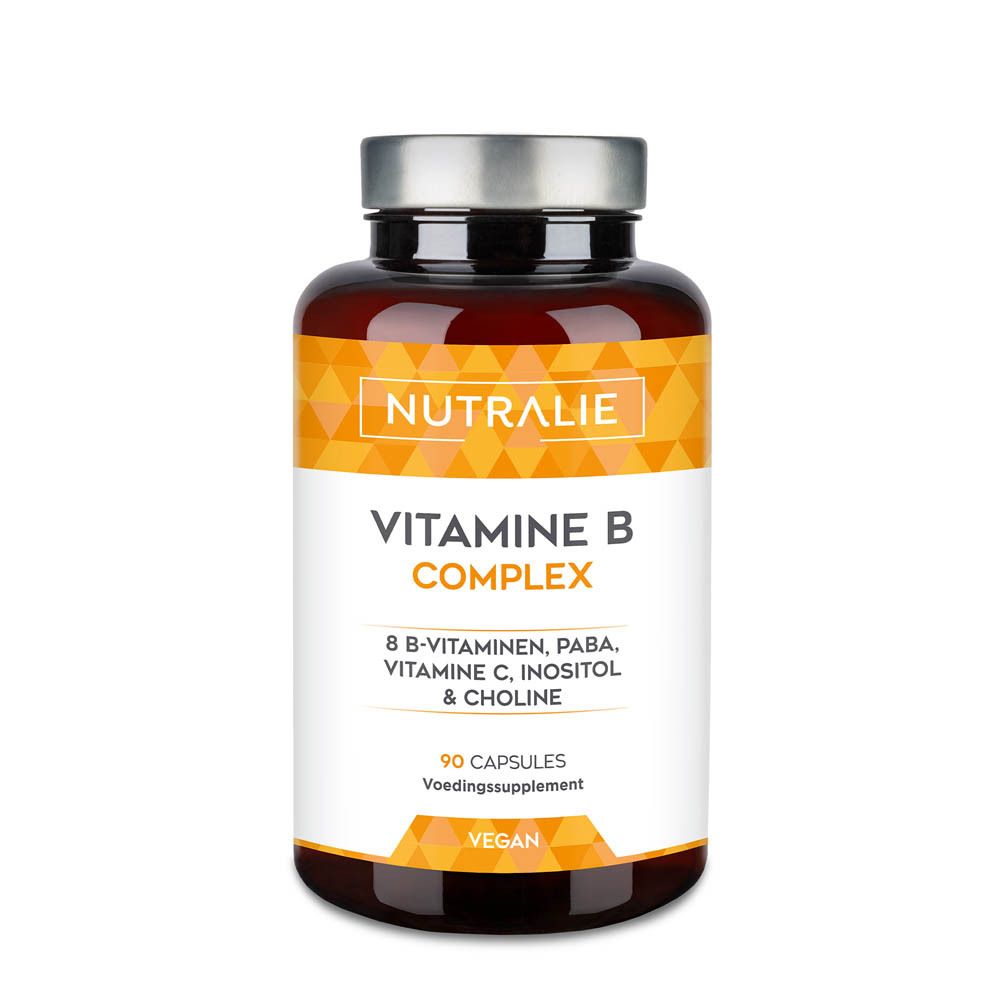 Nutralie Vitamine B Complex fles, 90 capsules.