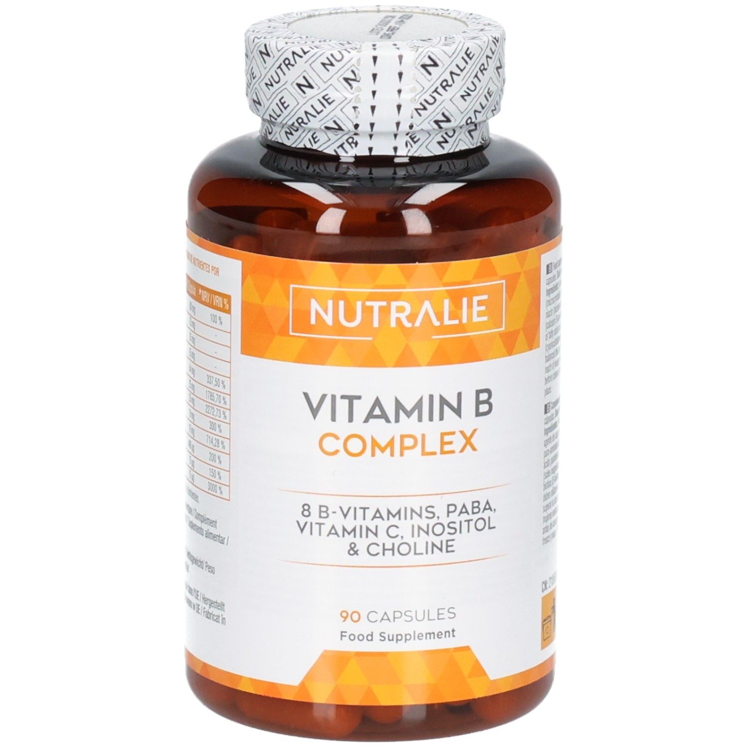 Nutralie Vitamine B Complex Gélules, 90 pièces.