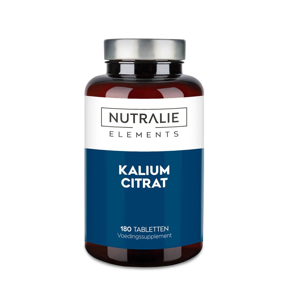 Fles Nutralie Kaliumcitraat, 180 tabletten.