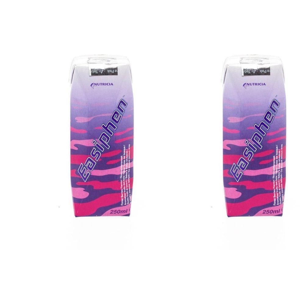 Twee pakken Easiphen Bosvruchten, 250ml.
