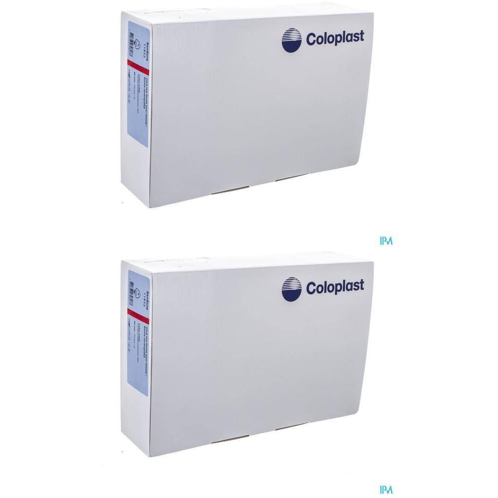 Twee Coloplast dozen met medisch product.