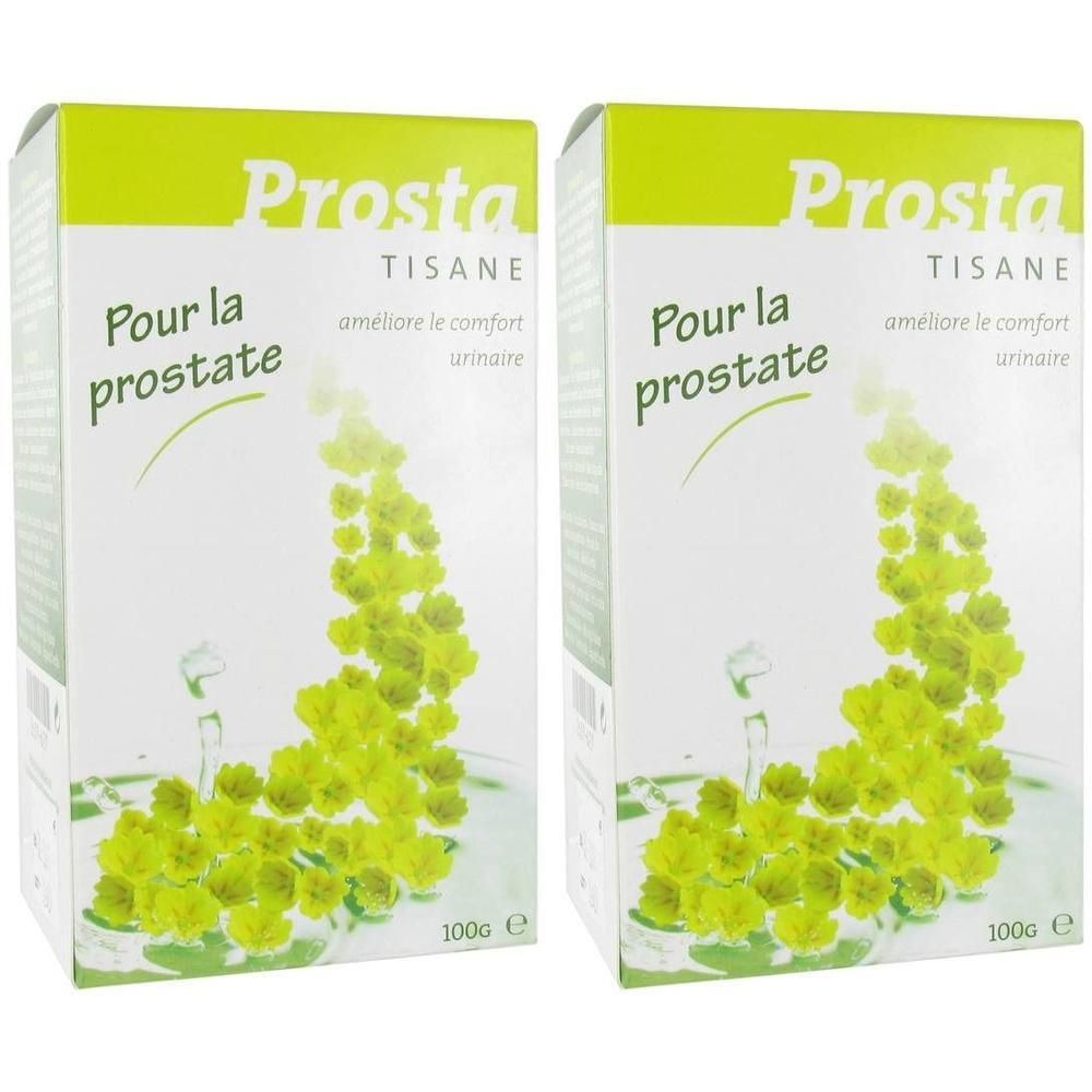 Twee pakken Prosta Tisane voor de prostaat, 100g.