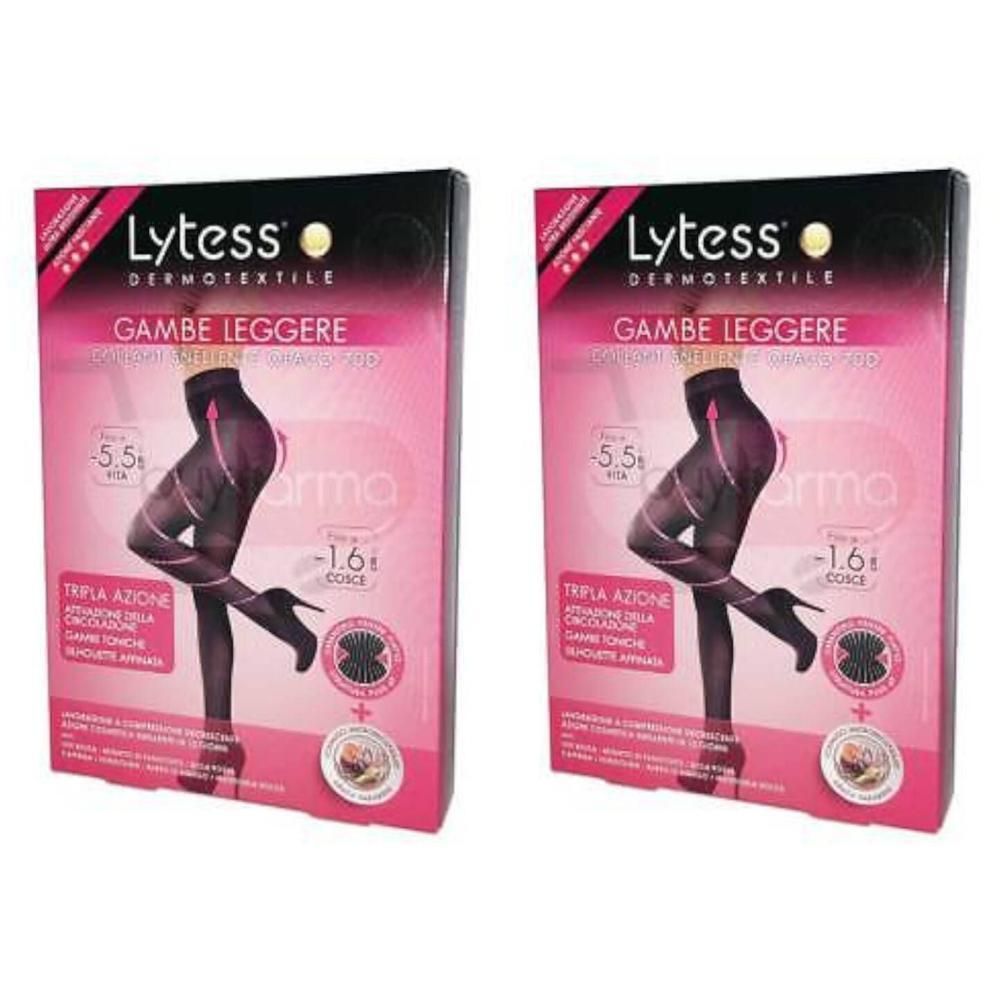 Lytess Moka panty's, 2-pack. Voor lichte benen.