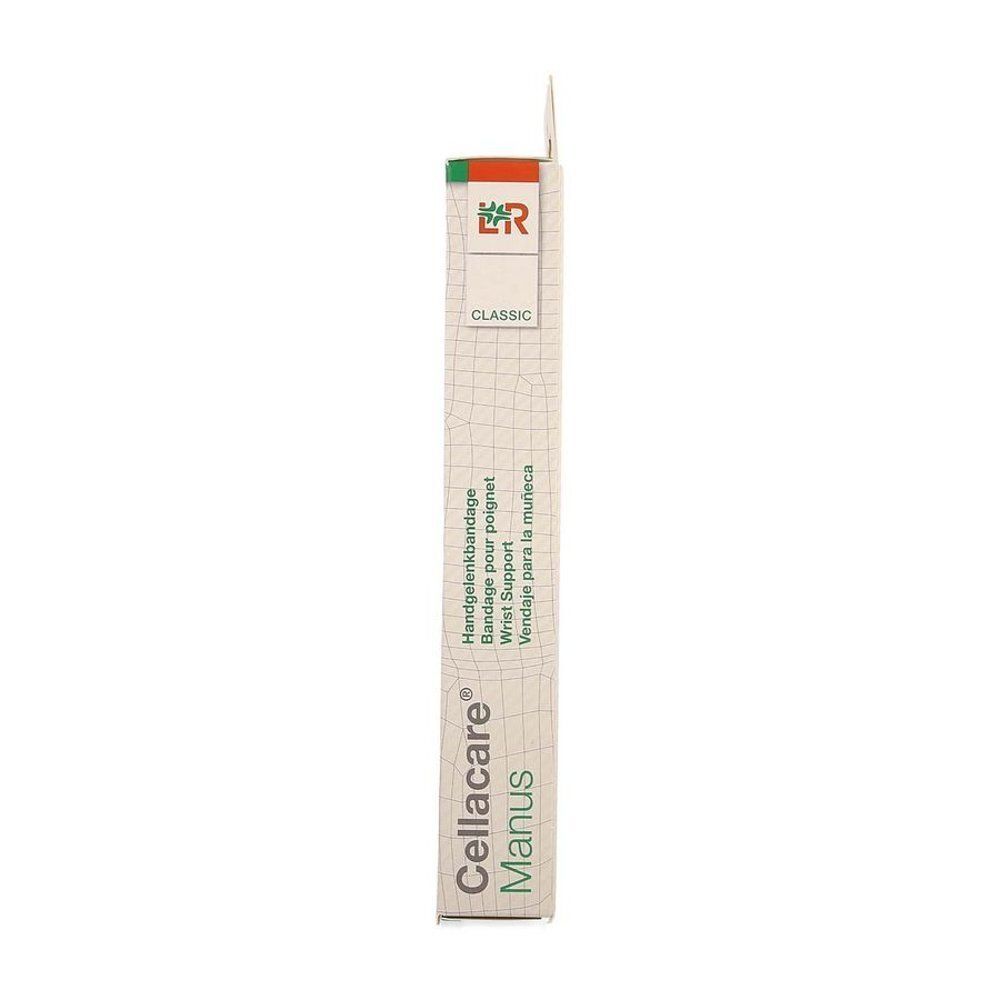 Vue latérale de l'emballage du bandage poignet Cellacare Manus Classic.