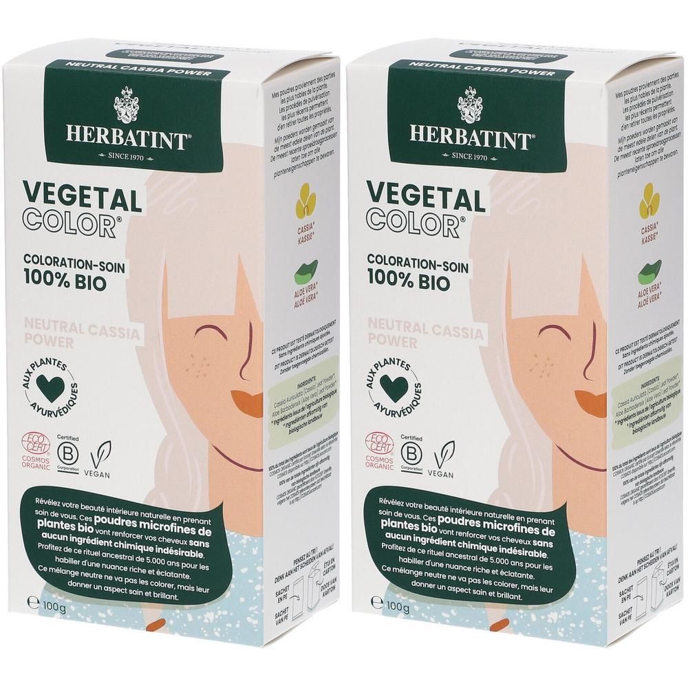Herbatint Vegetal Color: 100% biologische plantaardige haarkleuring Neutral Cassia Power.
