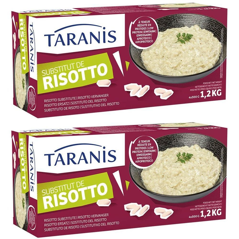 Twee pakken Taranis Risotto-vervanger, 1,2 kg.