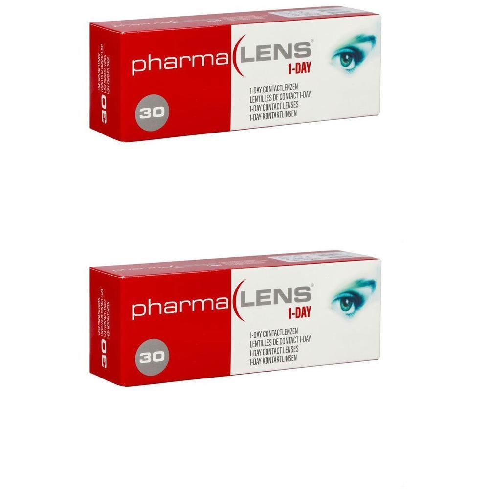 PharmaLens Lentilles de Contact 1-Day, 30 lentilles.