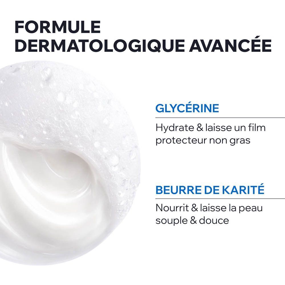 Uriage Derm-Phy : Glycérine hydrate, beurre de karité nourrit. Formule dermatologique avancée.
