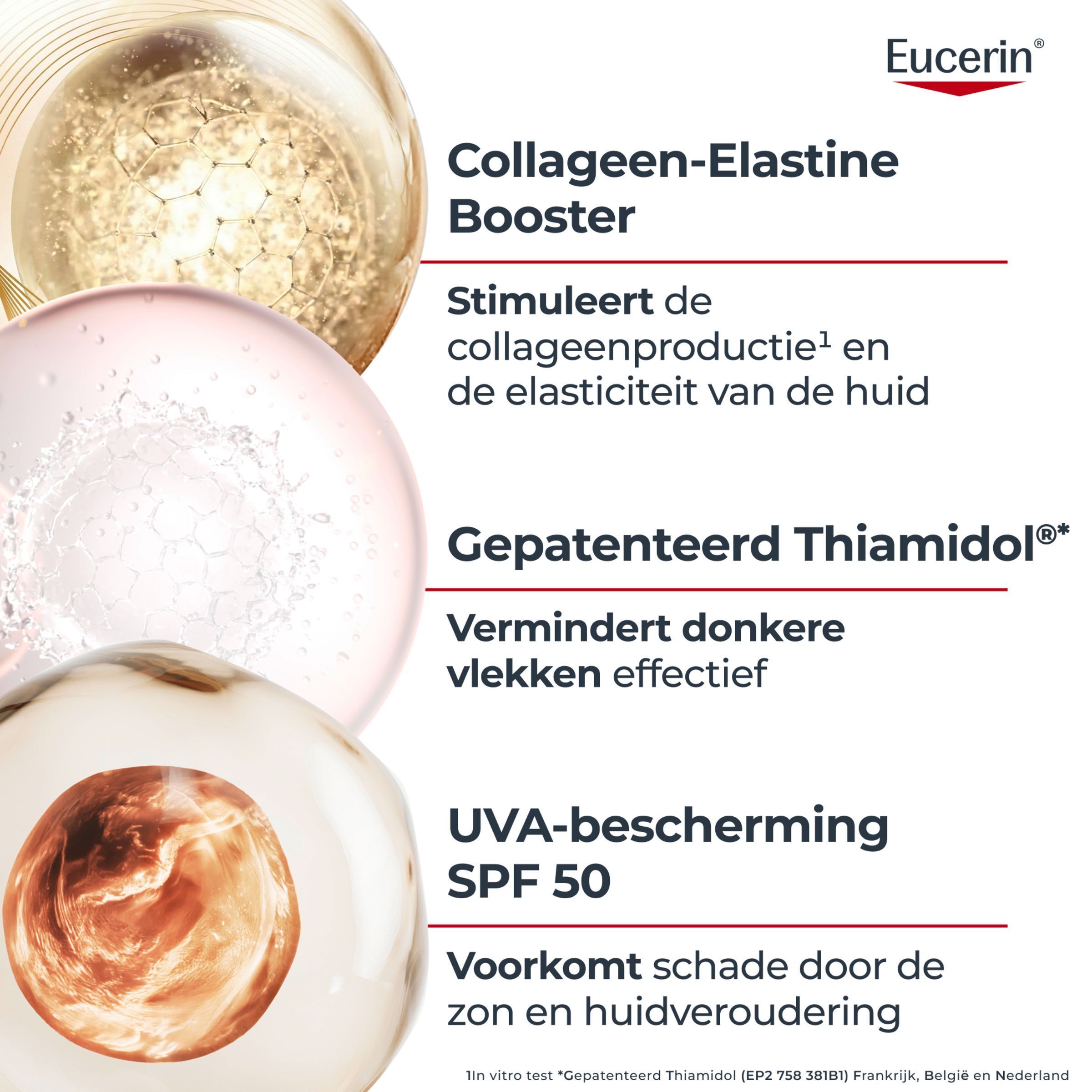 Eucerin Hyaluron-Filler+ Elasticity Dagcrème SPF 50: Collageen-Elastine Booster.
