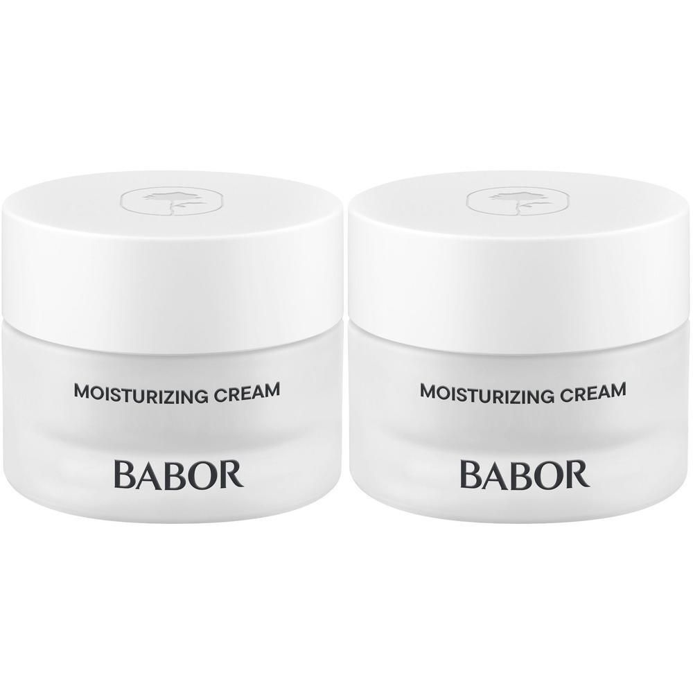 Twee potjes Babor Moisturizing Cream.