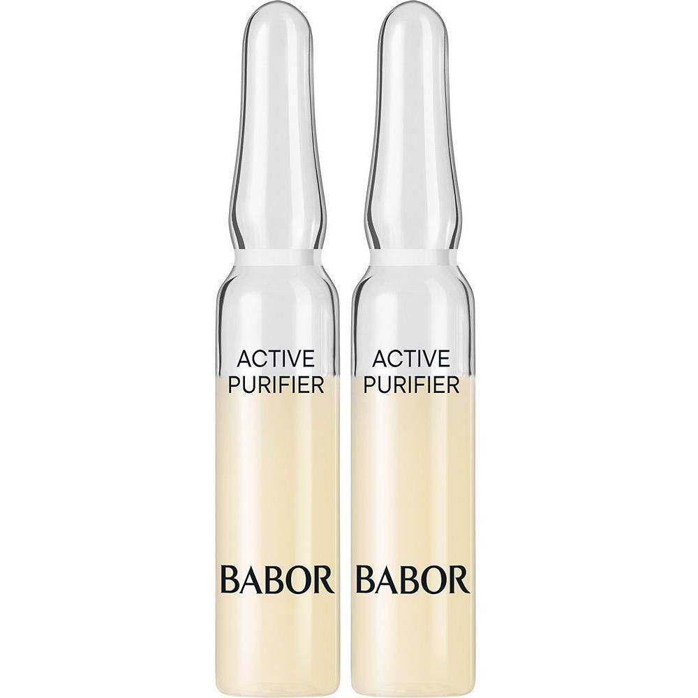 Deux ampoules BABOR de sérum Active Purifier.