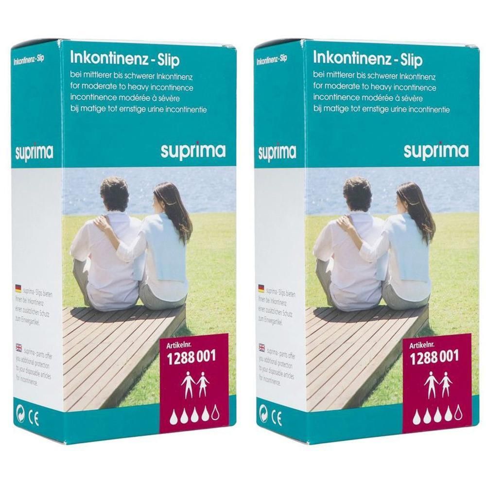 Suprima 1288 Slip Pes Pu + Drukknop Unisex Wit XXL