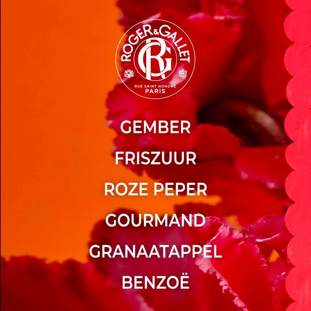 Douchegel Roger & Gallet: reinigende basis van plantaardige oorsprong, verrijkt met Aloë Vera. Gemaakt in Frankrijk.