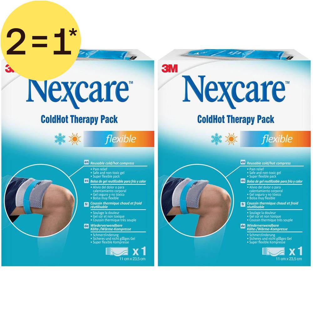 Nexcare ColdHot Therapy Pack Flexible: Herbruikbare koude/warmte kompres.