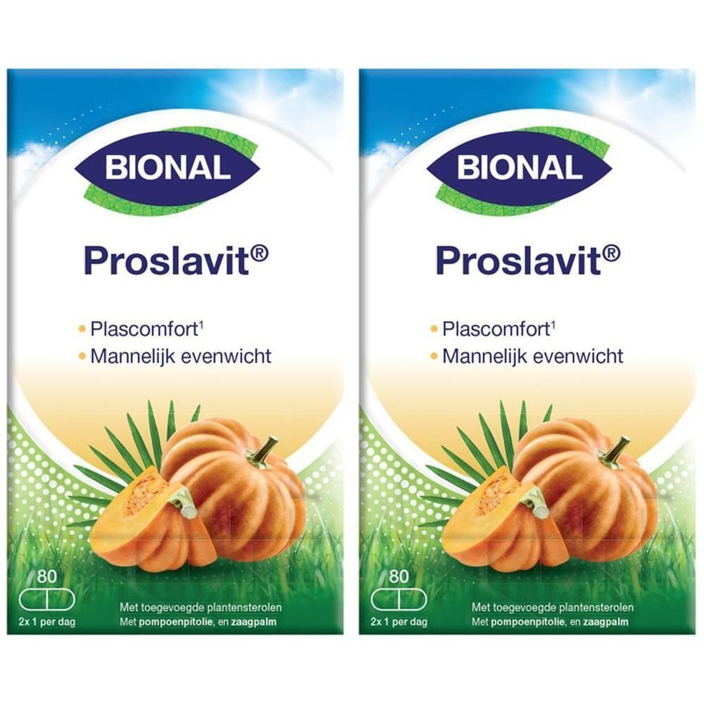 Bional Proslavit® | Man Prostaat | Voedingssupplement met Pompoen en Zaagpalm
