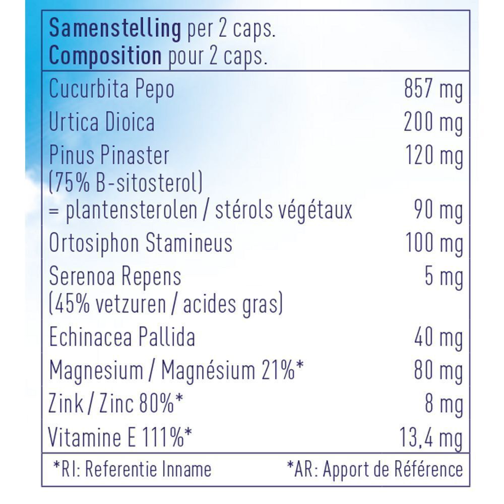 Bional Proslavit® | Prostate Homme | Complément Alimentaire à base de Citrouille et de Palmier Nain