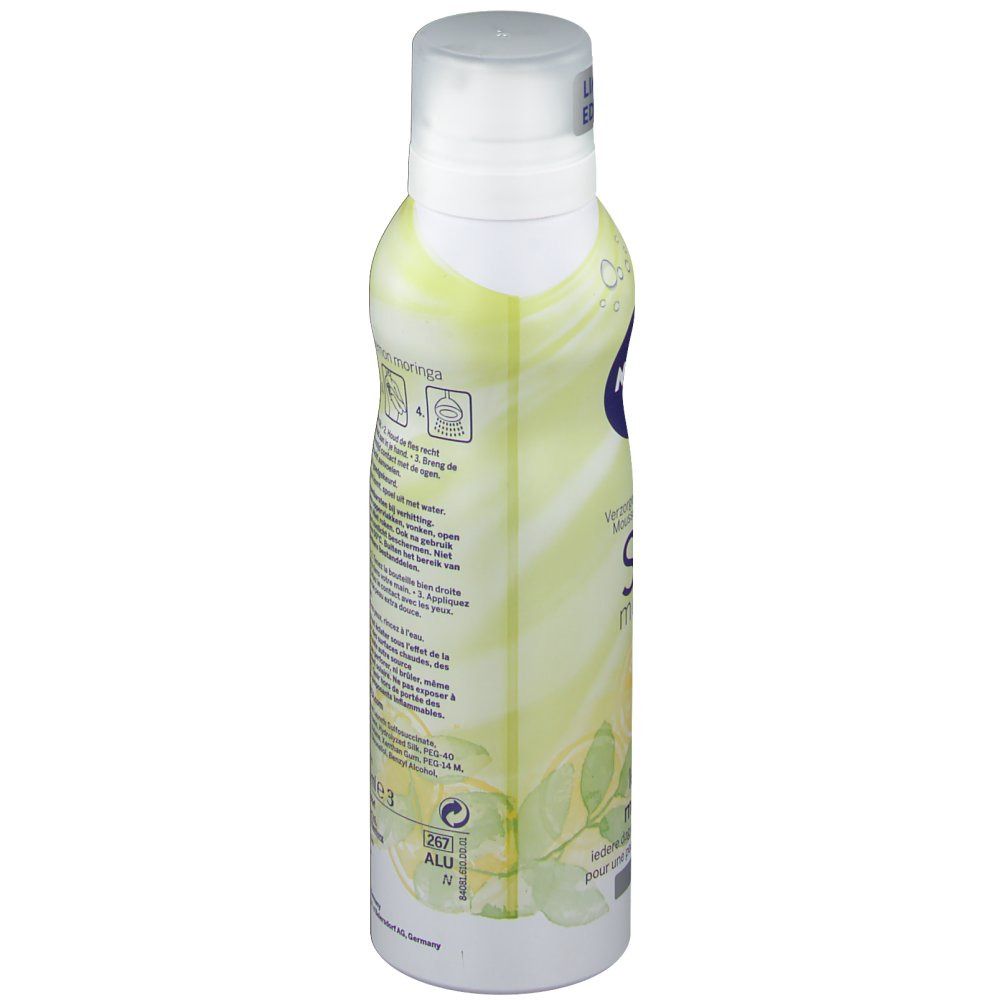 Nivea Mousse de Douche Apaisante Silk Mousse Lemon-Moringa Offert GRATUITEMENT