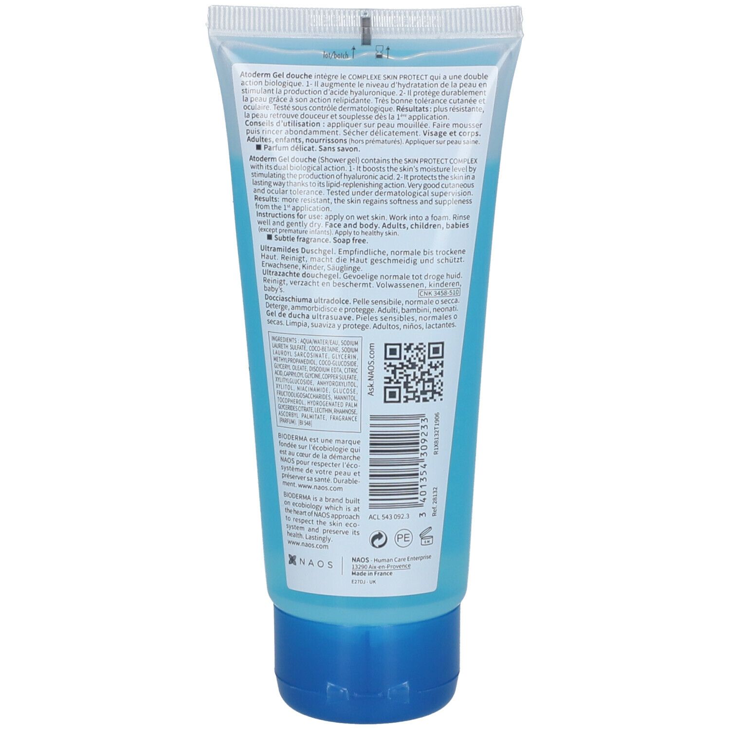 Bioderma Atoderm Douchegel GRATIS Aangeboden